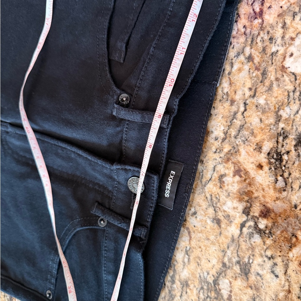 Express Women's Skinny Jeans - Black - Picture 6 of 9